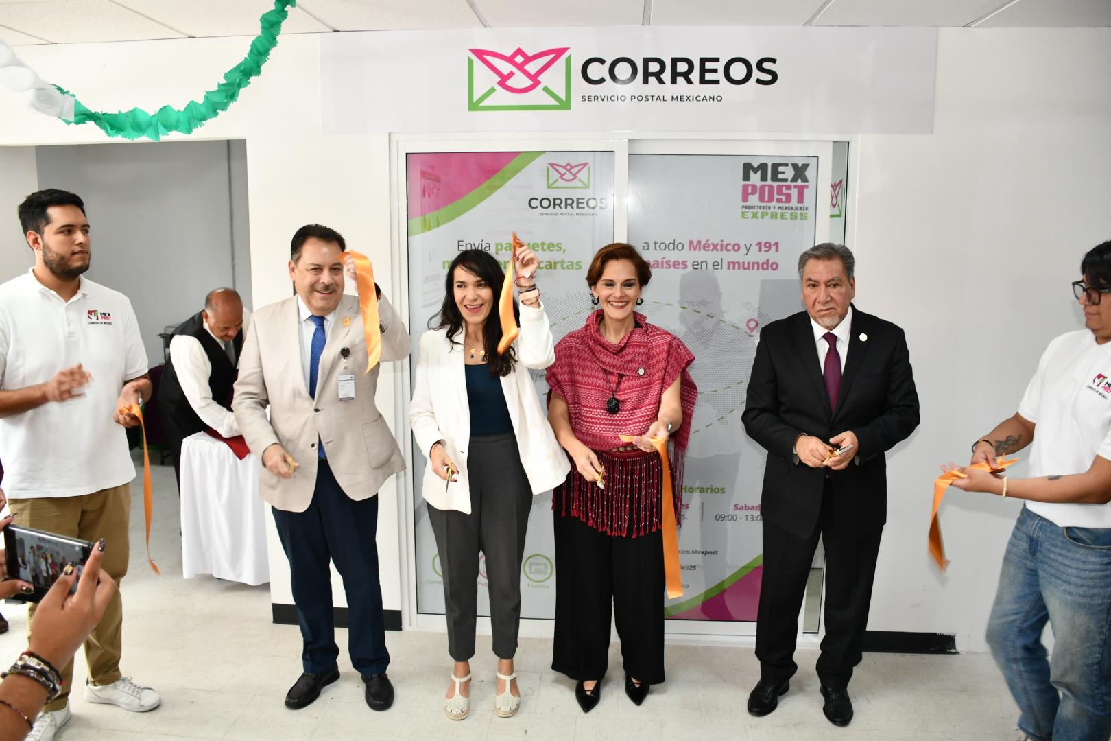  Inaguración de la nueva oficina de Correos de México en la Tienda SUPERISSSTE, Colonia Doctores